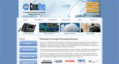 Desktop Screenshot of comsys.us