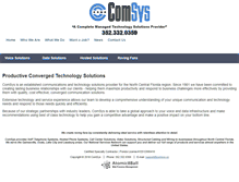 Tablet Screenshot of comsys.us